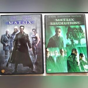 The Matrix and Matrix Revolutions (DVD, 1999)